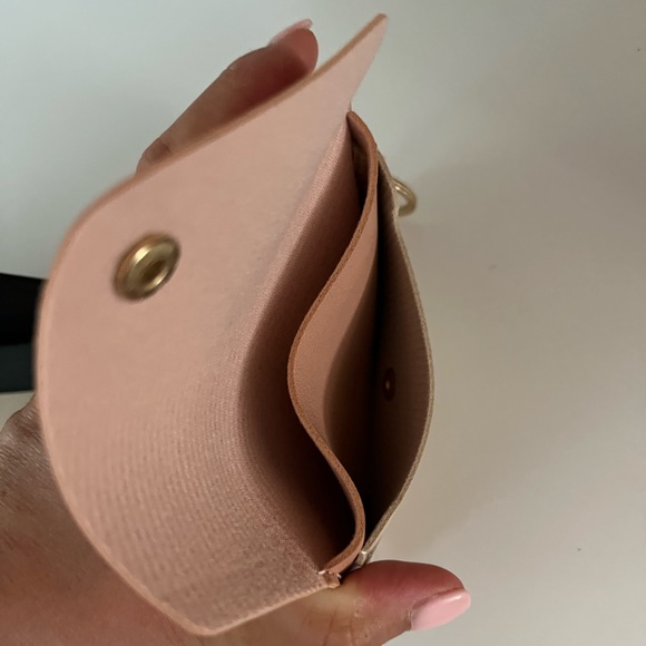 2 Pack! Wallet/Key Pouch Keychain Black & Pink - Picture 7 of 9